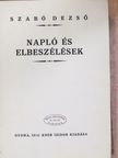 Szabó Dezső - Napló és elbeszélések  [antikvár]