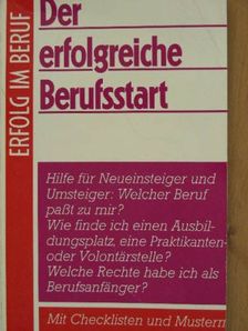 Dr. Dieter P. Farda - Der erfolgreiche Berufsstart [antikvár]