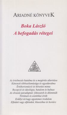 Boka László - A befogadás rétegei [antikvár]