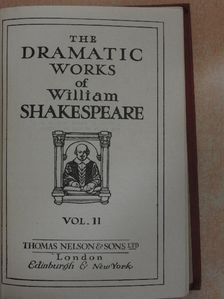 William Shakespeare - The Dramatic Works of William Shakespeare II. [antikvár]