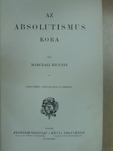 Marczali Henrik - Nagy képes világtörténet IX. [antikvár]