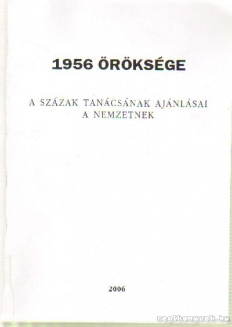 Szíjártó István - 1956 öröksége [antikvár]
