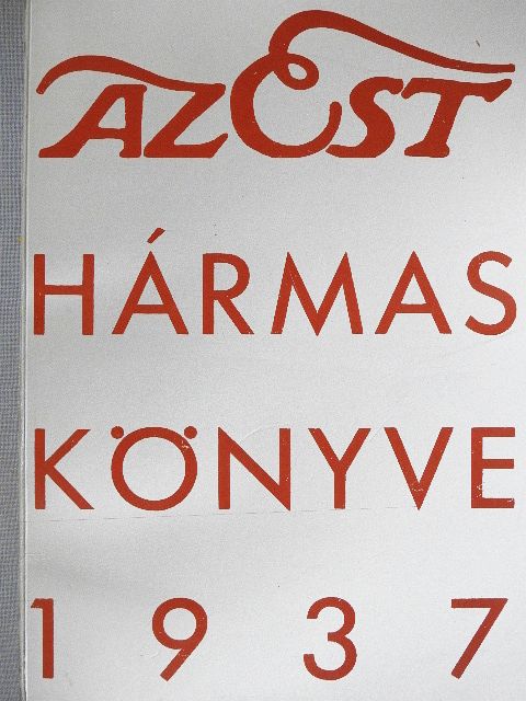 Ady Endre - Az Est hármaskönyve 1937. [antikvár]