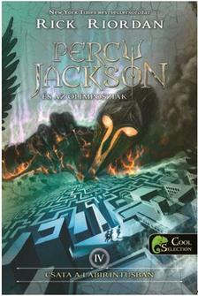 Rick Riordan - Percy Jackson és az olimposziak 4. - Csata a labirintusban (ÚJ!) - PUHA BORÍTÓS