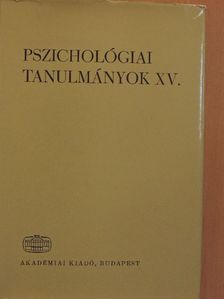 Kardos Lajos - Pszichológiai tanulmányok XV. [antikvár]