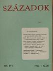 Bellér Béla - Századok 1985/1. [antikvár]