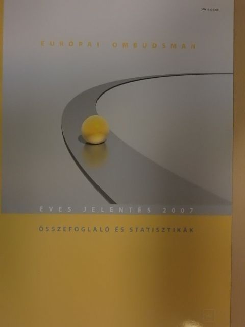 Európai Ombudsman éves jelentés 2007 [antikvár]