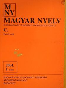 A. Molnár Ferenc - Magyar Nyelv 2004. március [antikvár]