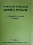 Gondolatok a Seelisbergi Konferencia pontjaihoz [antikvár]