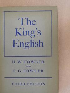 F. G. Fowler - The King's English [antikvár]