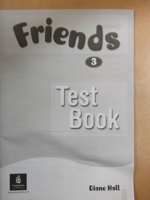 Diane Hall - Friends 3 - Test Book - Kazettával [antikvár]