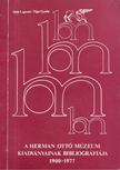 Tóth Lajosné, Viga Gyula - A Herman Ottó Múzeum kiadványainak bibliográfiája 1900-1977 [antikvár]