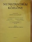 Berényi Zsuzsanna Ágnes - Numizmatikai közlöny 1991-1992 [antikvár]