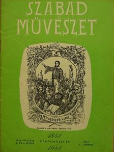 Szabad művészet 1948. április [antikvár]