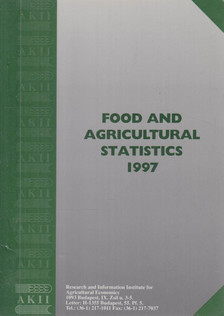 Udovecz Gábor - Hungarian food and agricultural statistics 1997 [antikvár]