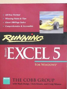 Chris Kinata - Running Microsoft Excel 5 for Windows [antikvár]