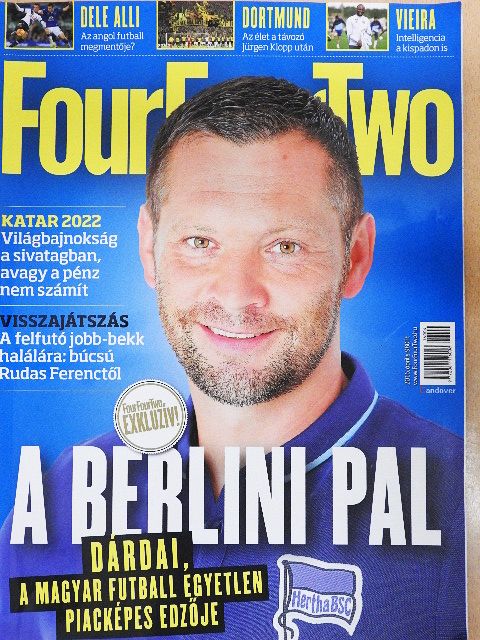 Borbély Zoltán - FourFourTwo 2016. április [antikvár]