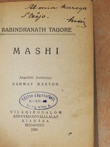 Rabindranath Tagore - Mashi [antikvár]