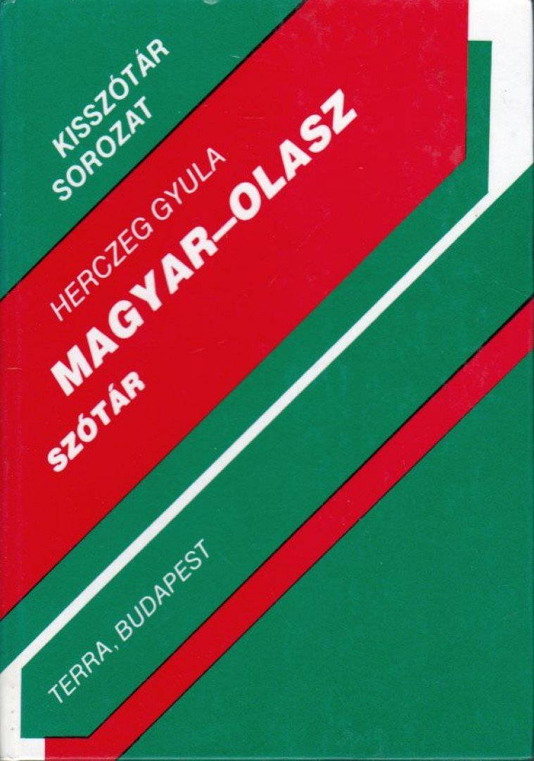 HERCZEG GYULA - Magyar-olasz szótár [antikvár]