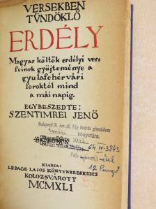 Ady Endre - Versekben tündöklő Erdély [antikvár]