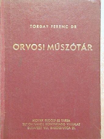 Orvosi műszótár [antikvár]