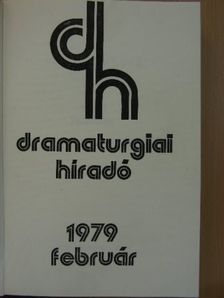 Dramaturgiai híradó 1979. (nem teljes évfolyam) [antikvár]