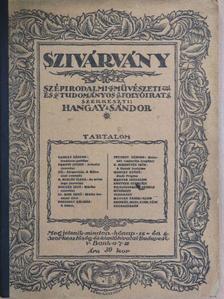 Dr. Kiss Ernő - Szivárvány 1921. november 15. [antikvár]