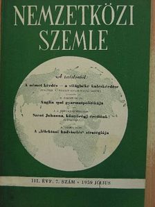 A. Krivopalov - Nemzetközi Szemle 1959. július [antikvár]