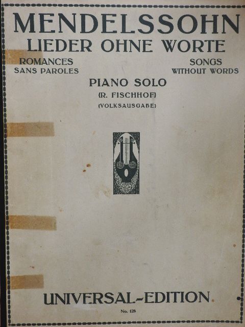 Felix Mendelssohn Bartholdy - Lieder Ohne Worte [antikvár]
