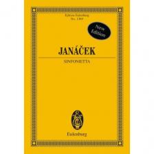 JANÁCEK - SINFONIETTA TASCHENPARTITUR HERAUSGEGEBEN VON JARMIL BURGHAUSER