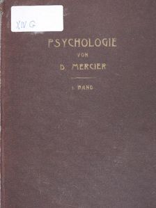 D. Mercier - Psychologie I. (töredék) [antikvár]