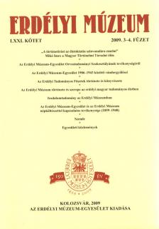 Kovács Kiss Gyöngy - Erdélyi múzeum 2009. 3-4. füzet [antikvár]