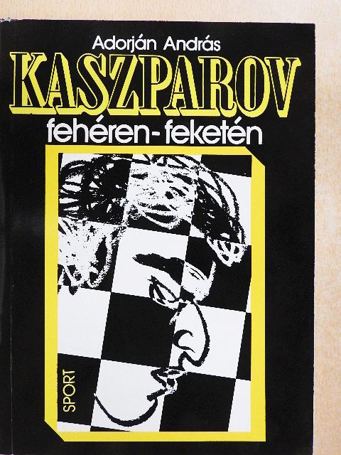 Adorján András - Kaszparov fehéren-feketén [antikvár]