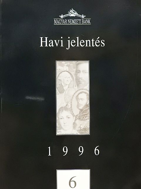 Havi jelentés 1996/6. [antikvár]