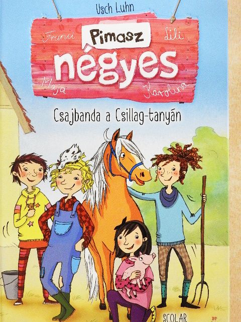 Usch Luhn - Csajbanda a Csillag-tanyán [antikvár]