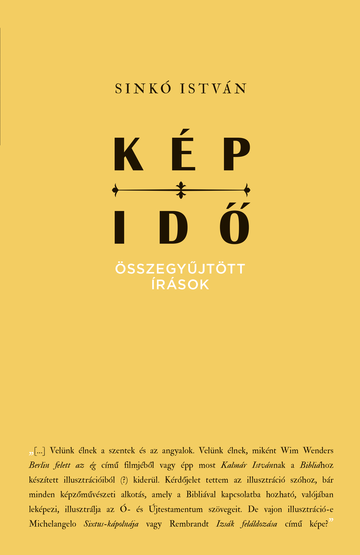 Sinkó István - Kép-Idő