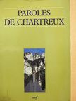 Paroles de Chartreux [antikvár]