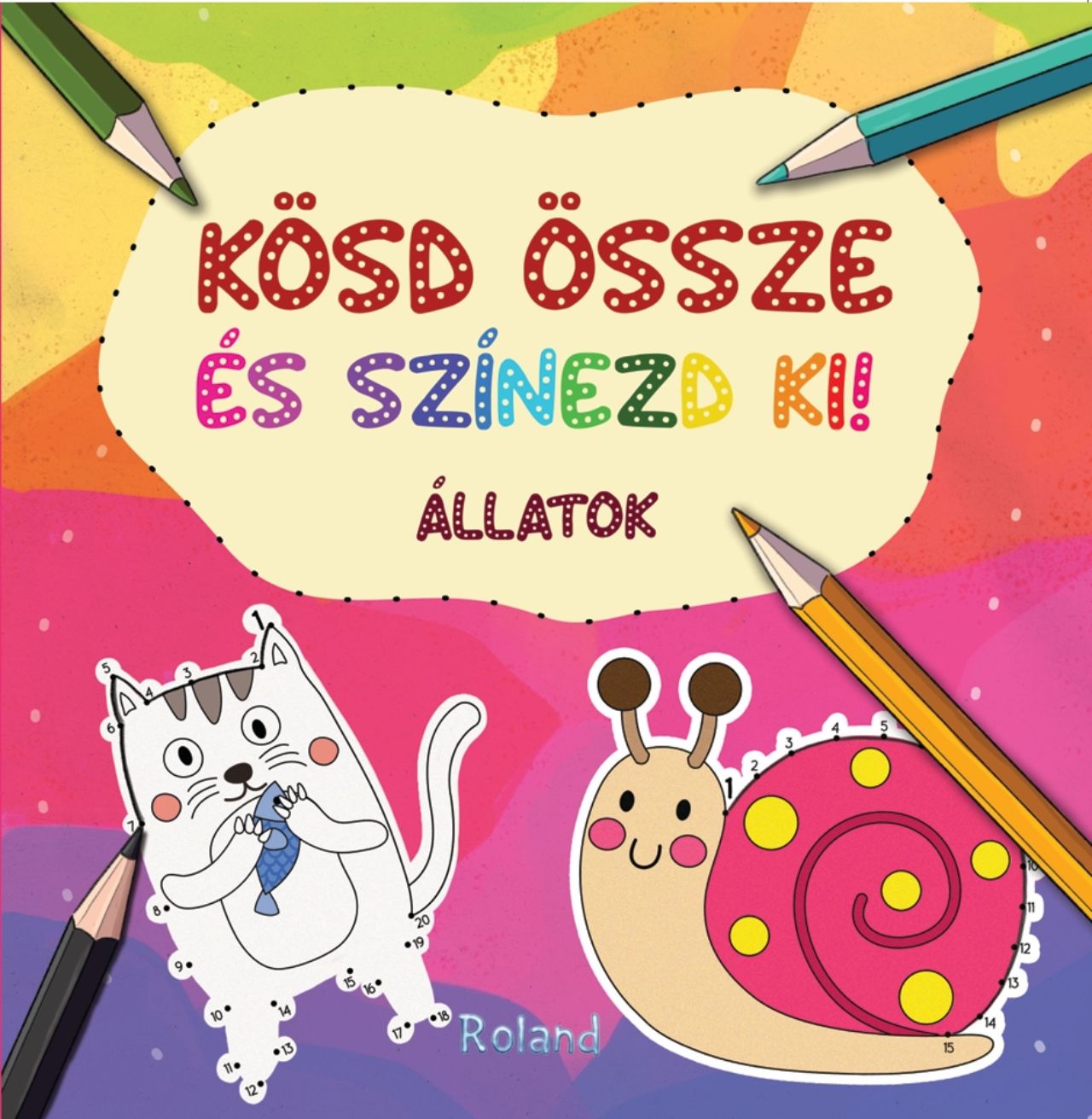Lengyel Orsolya - Kösd össze és színezd ki! Állatok
