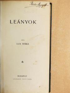 Lux Terka - Leányok [antikvár]