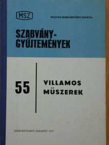Villamos műszerek [antikvár]