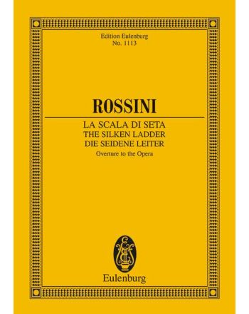 ROSSINI - LA SCALA DI SETA, OVERTURE TO THE OPERA POCKET SCORE