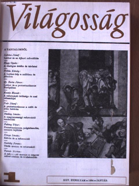 Almási Miklós - Világosság 1984. január-december [antikvár]