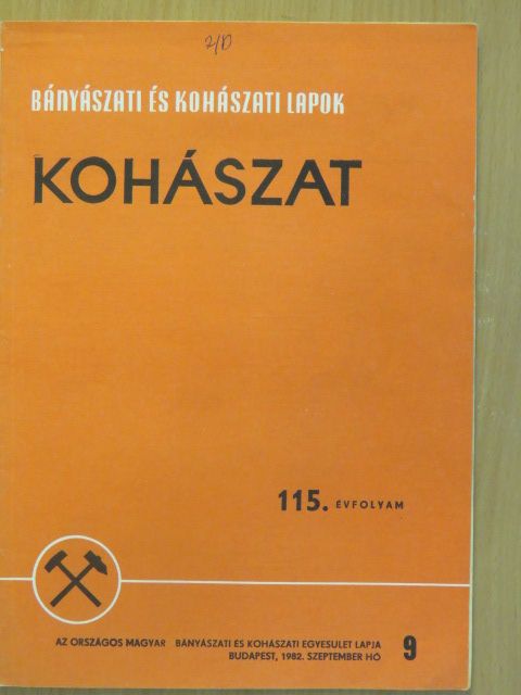 Csanádi A. - Bányászati és Kohászati Lapok - Kohászat/Öntöde 1982. szeptember [antikvár]