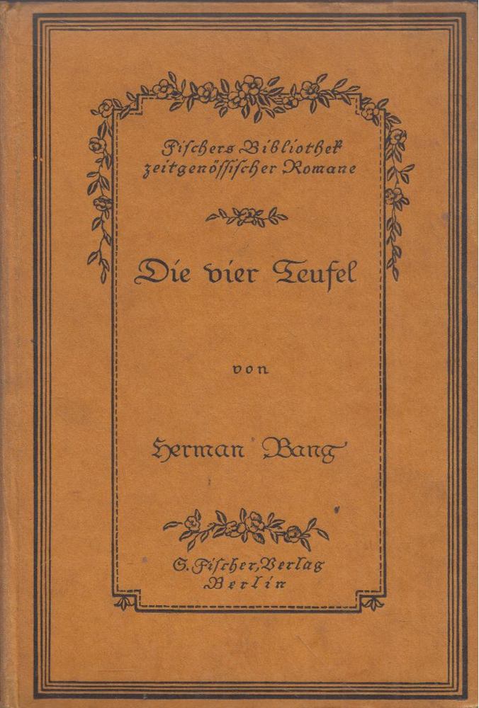 Herman Bang - Die vier Teufel und andere Novellen [antikvár]