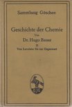 Hugo Bauer - Geschichte der Chemie II. [antikvár]