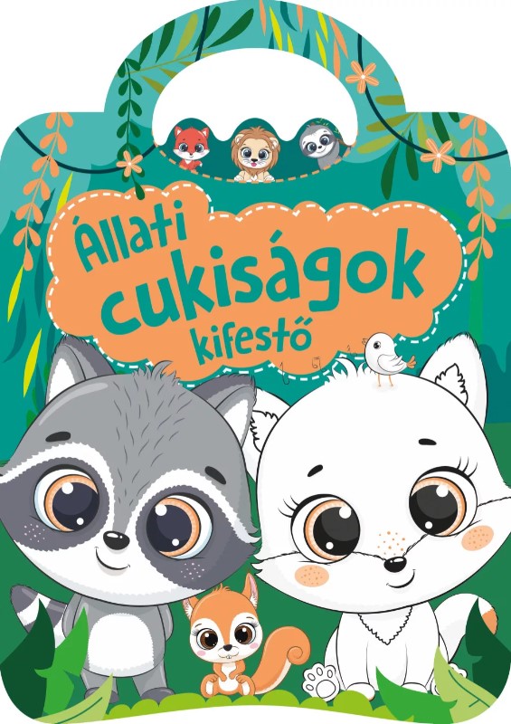 Állati cukiságok kifestő