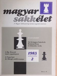 Benkő Pál - Magyar Sakkélet 1983. február [antikvár]