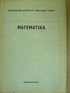 Rohovszky Rudolf - Matematika [antikvár]