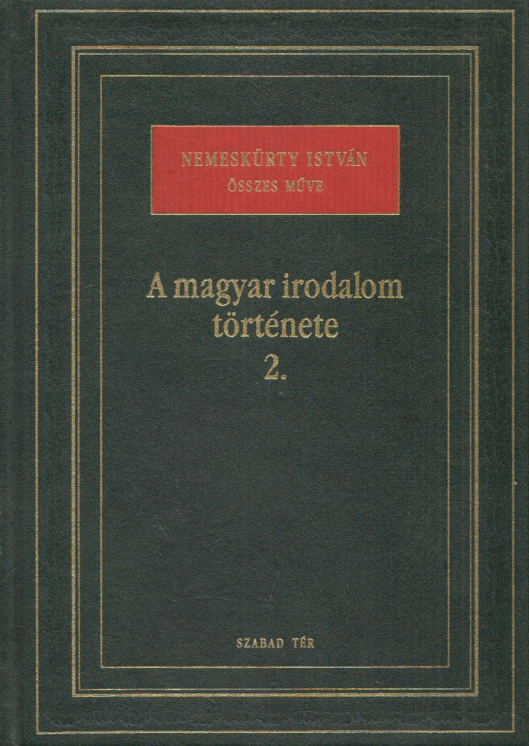 NEMESKÜRTY ISTVÁN - A magyar irodalom története II. [antikvár]