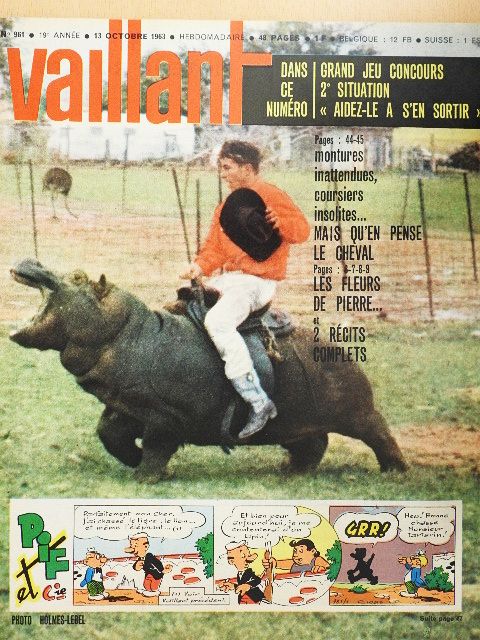 Gérard Gatinot - PIF Vaillant 13. Octobre 1963 [antikvár]